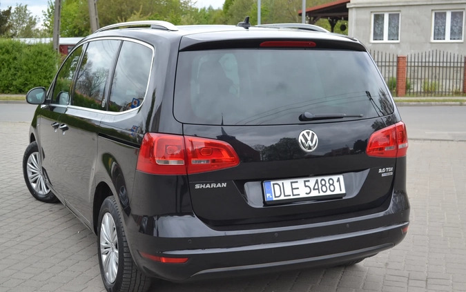 Volkswagen Sharan cena 53400 przebieg: 174450, rok produkcji 2012 z Legnica małe 254